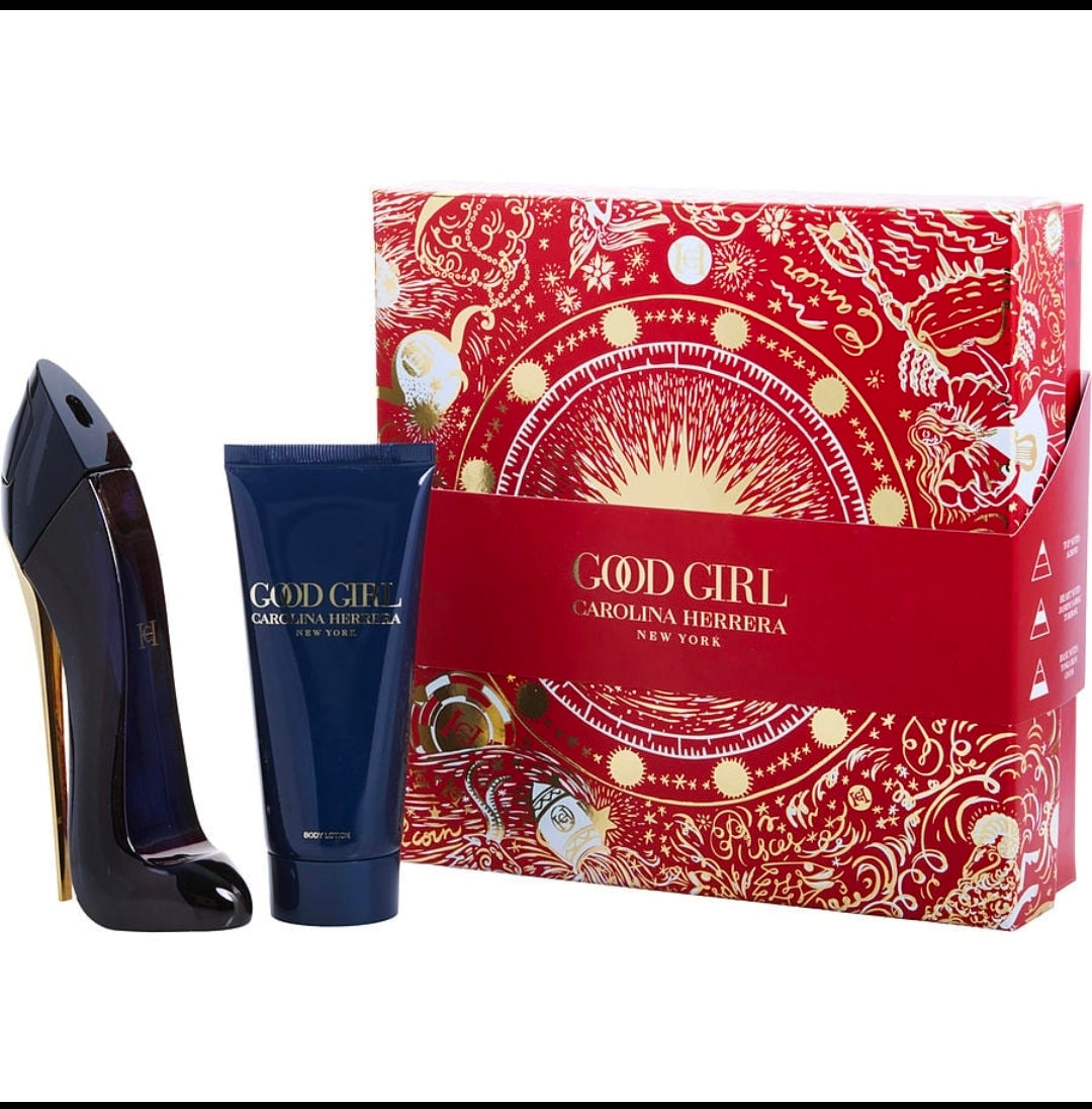 Carolina Herrera Good Girl Set – Perfume + Loción Corporal 1.7oz/3.4oz – Original