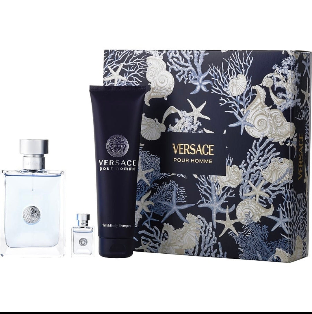 Set de regalo Versace Pour Homme, nuevo y sellado, 100% original.